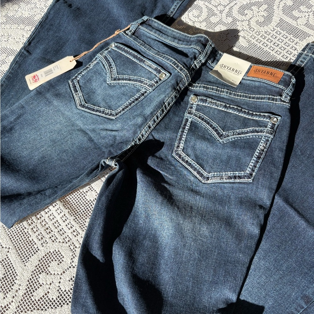 Shyanne Flare Indigo Jeans - Picture 2 of 6